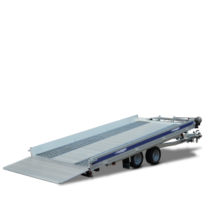 KHL Autotransporter in gekippter Position